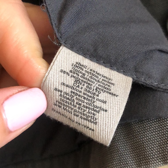 ECOTE Grey/Blue Cargo Jacket SIZE XS With buttons and pockets - Picture 9 of 15